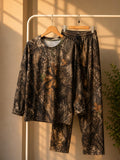 Women's Comfort Camo Set with long sleeve top and pants